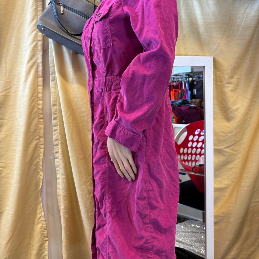LOFT Fuchsia Utility Jacket - Picture 6 of 10